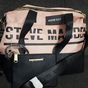 Steve Madden travel bag / weekender bag / tote